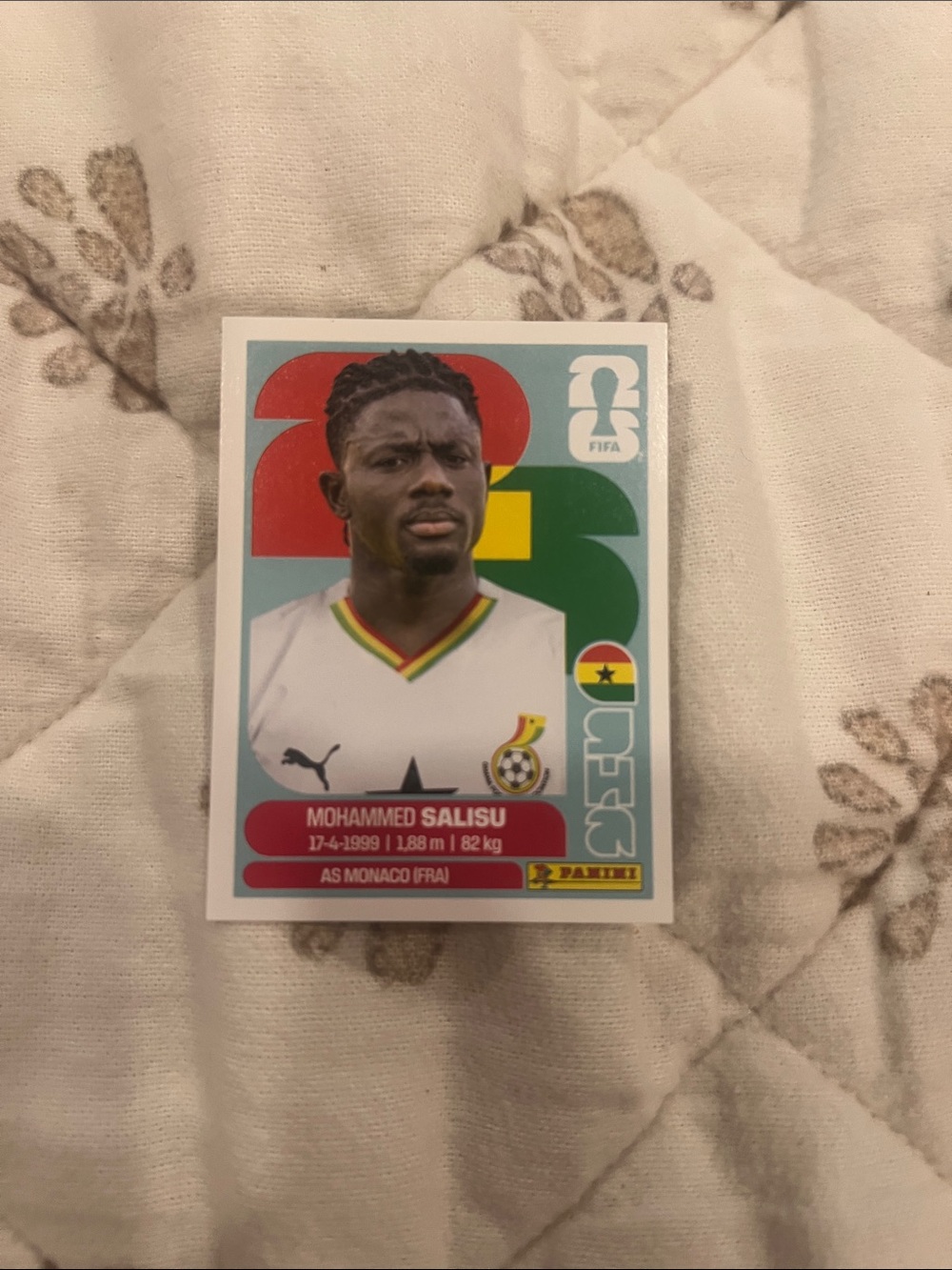 Panini Football Sticker - Mohammed Salisu